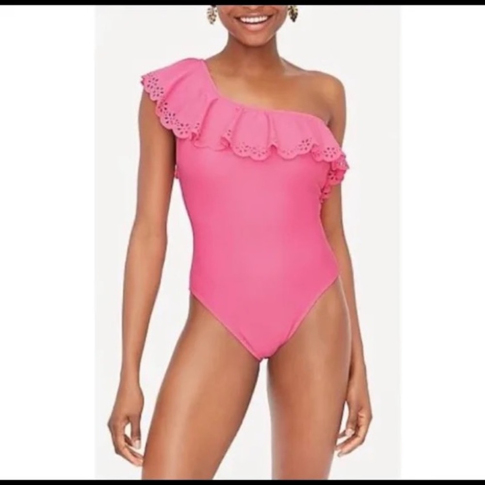 host pick ~ J Crew pink swimsuit XL